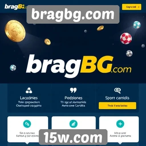 Funcionalidades exclusivas do site bragbg